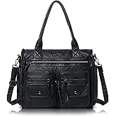Angel Kiss Purses and Handbag for Women Soft Leather Hobo Bags Satchel Shoulder Bags Ladies Tote Crossbody Bag