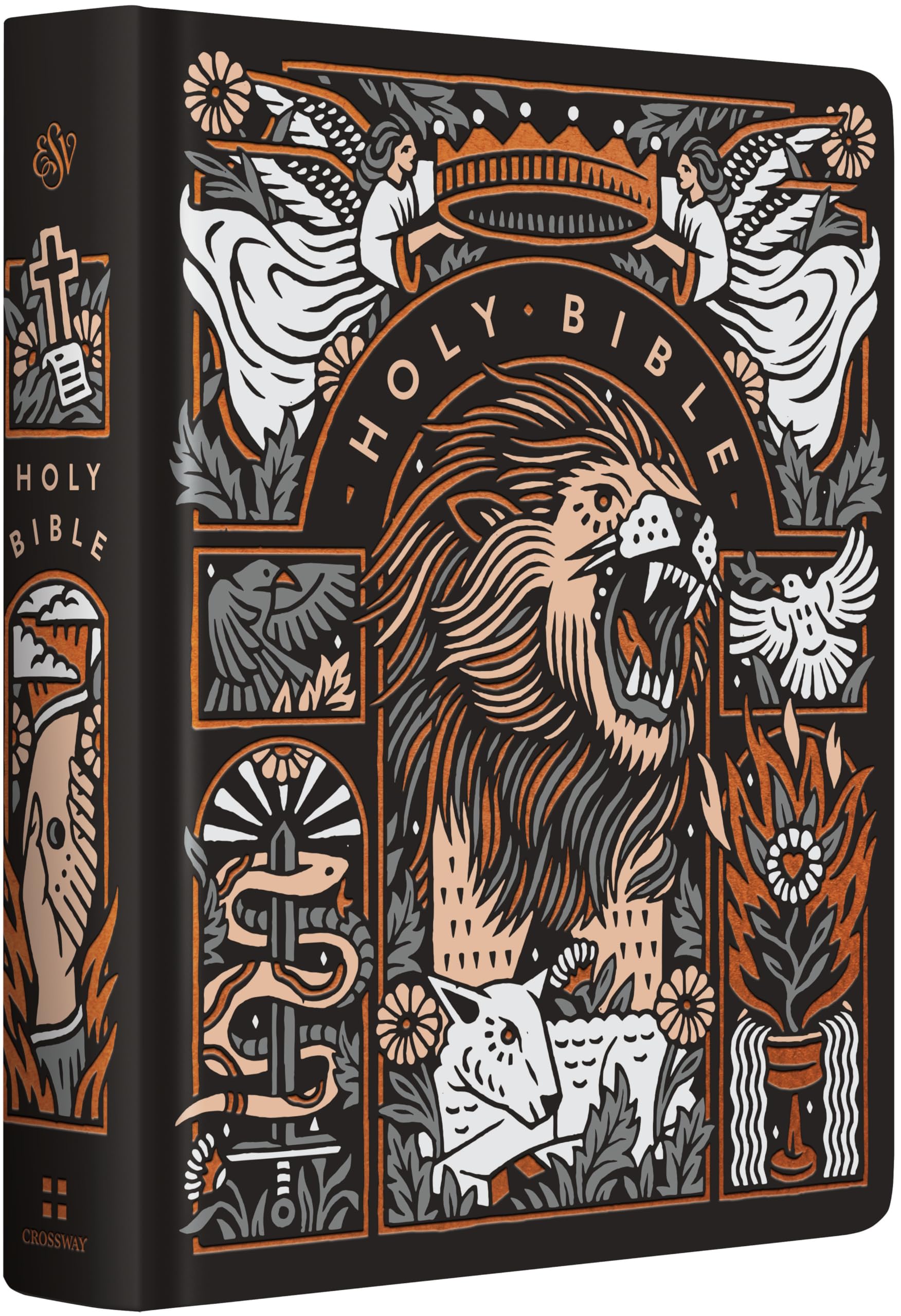 ESV Journaling Study Bible, Artist Series (Hardcover, Joshua Noom, The Lion and the Lamb): Holy Bible, English Standard Version ESV Journaling Study Bible, Artist Series (Hardcover, Joshua Noom, The Lion and the Lamb): Holy Bible, English Standard Version Hardcover