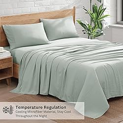 Casa Platino Queen Sheet Set, Pre-Washed Bed Set