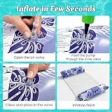 Cadoal 3 Pack Lilo Pool Floats with 2 Pumps and 2 Drink Holders view 7