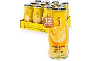 Golden Nest Premium Bird Nest Drink, Swallow Bird Nest 100% Natural - Made in USA, (燕窩) 12 bottles x 240 ml (8oz) (Original)