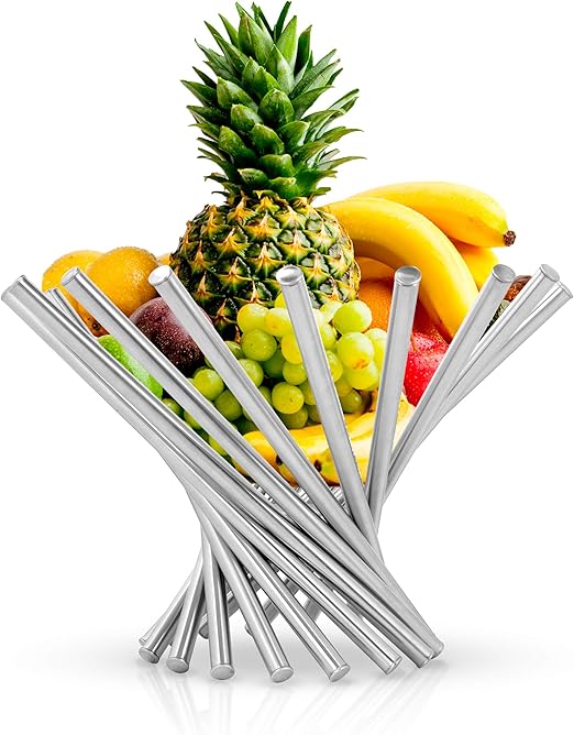 SimpliMagic Stainless Steel Fruit Bowl, L Amazon.ca Home & Kitchen