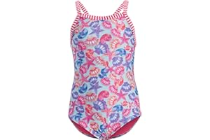 Dolfin Little Girls One Piece Swimsuit for Little Girls and Toddlers