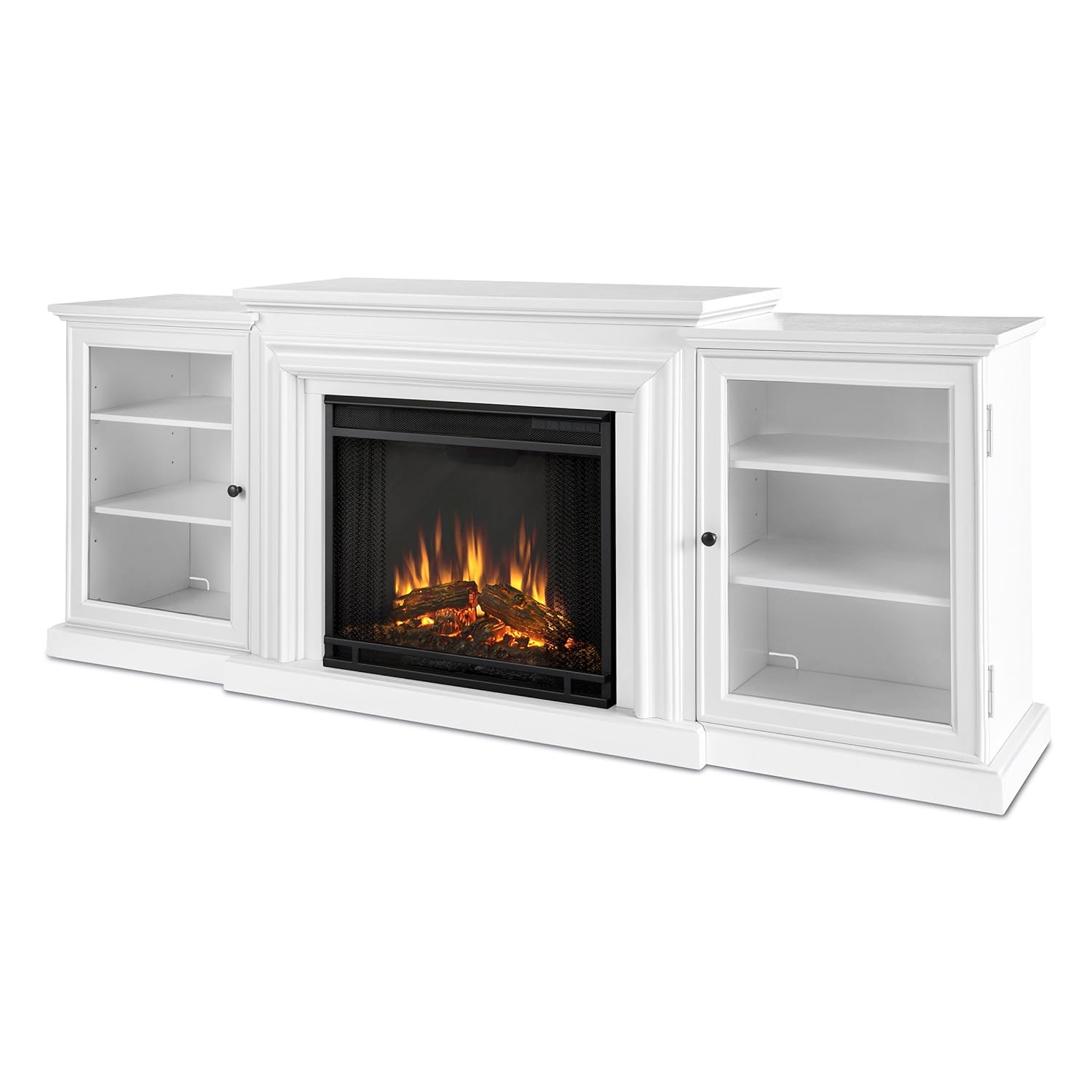 Best White Tv Stand Fireplace