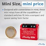 Shelly 1PM Mini Gen3 WiFi Smart Switch 1 Channel 8A Power Metering 2 Pack view 2