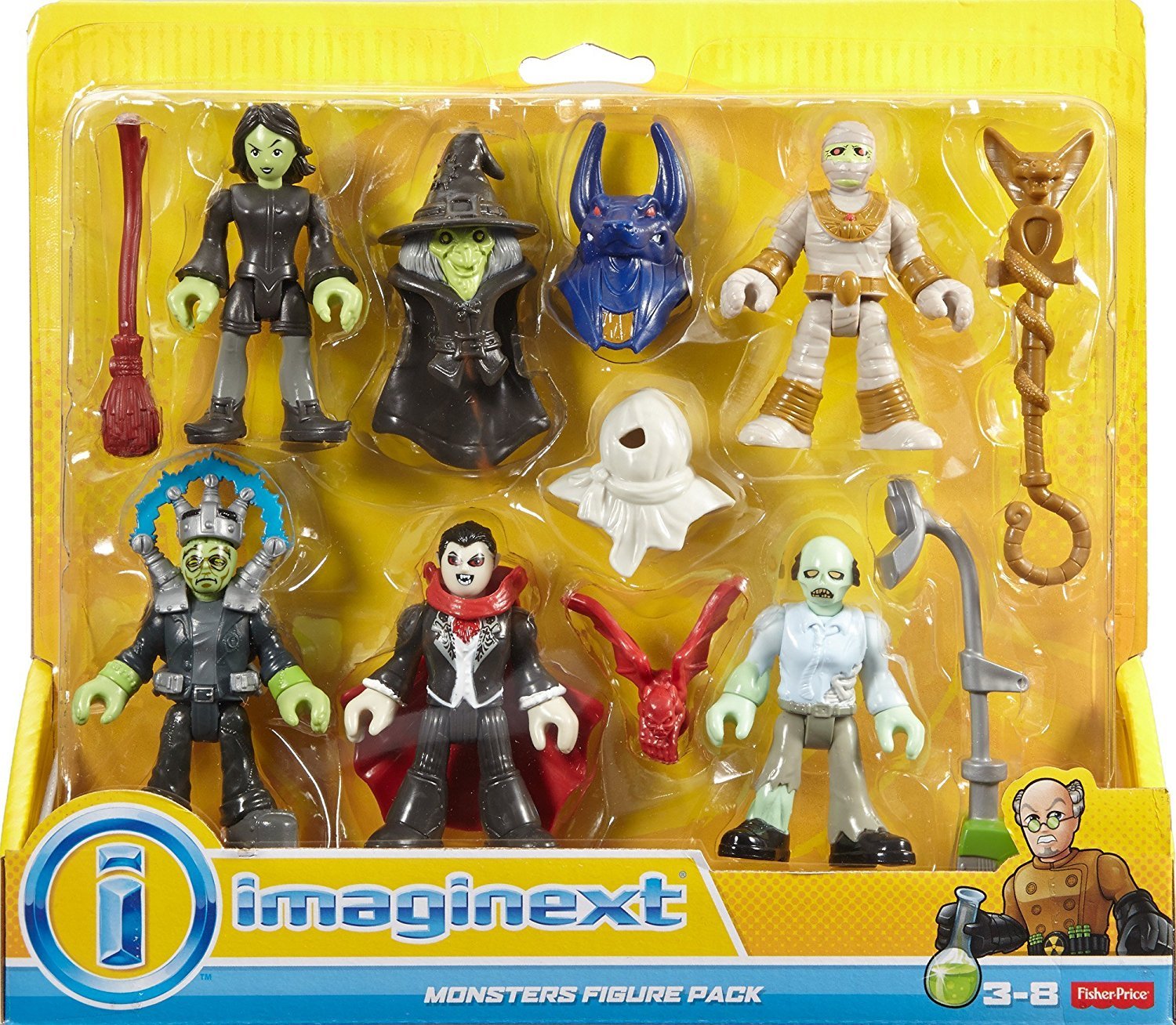 Buy Imaginext Monster 5 Pack Figure Set Online at Low Prices in India