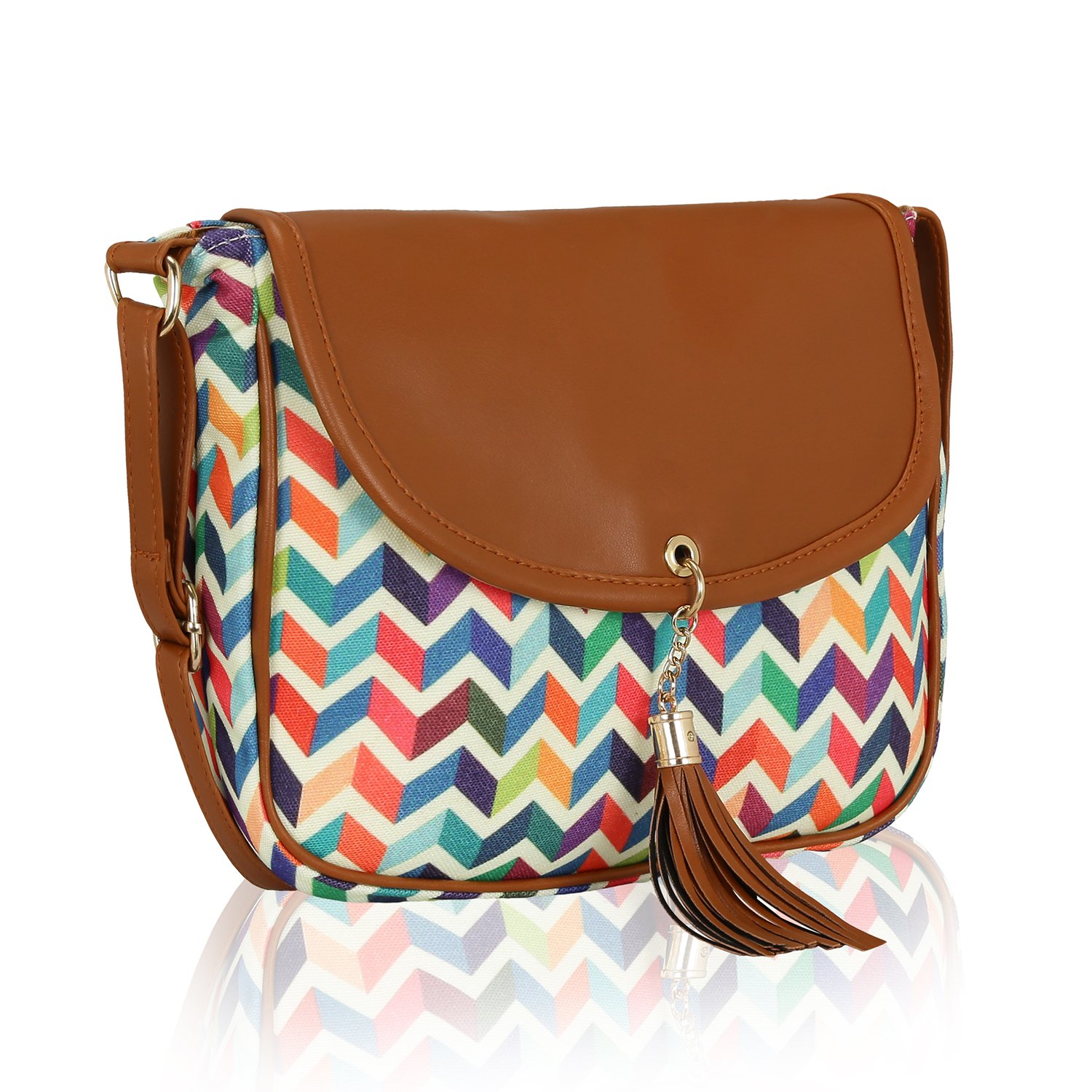 kleio stylish tassel sling bag for girls/women