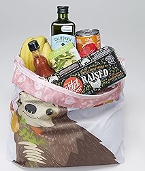 O-WITZ Reusable Grocery Bags | Vibrant Tote Bag For