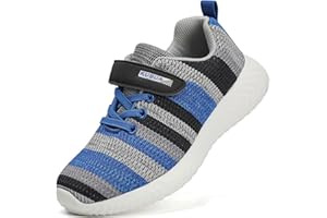 KUBUA Kids Sneakers Boys Tennis Lightweight Breathable Athletic Girls Running Shoes for Toddler