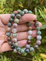 Fancy Jasper Crystal Bead Bracelet 8mm, Wholesale