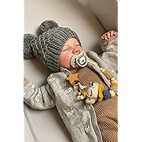 BABESIDE Realistic Reborn Baby Dolls Boy Noah, 20 Inches Soft Full Vinyl Body Realistic Baby Dolls, Real Life Baby Doll with 