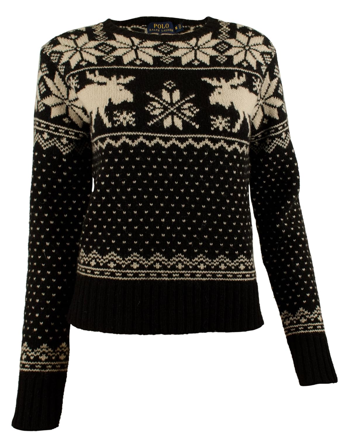 Buy Polo Ralph Lauren Women's FairIsle Wool Sweater TopBM at Amazon.in