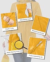 33,000ft Women's Rain Jacket Lightweight Hooded Waterproof Packable Yellow XL/16 view 5