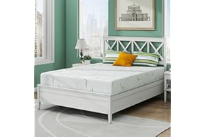 IULULU Twin Mattress 8 Inch Bamboo Bed Mattress in a Box Twin Size Memory Foam Mattresses Mattress Twin for Bunk Bed Single Bed Daybed Trundle Bed, CertiPUR-US Green
