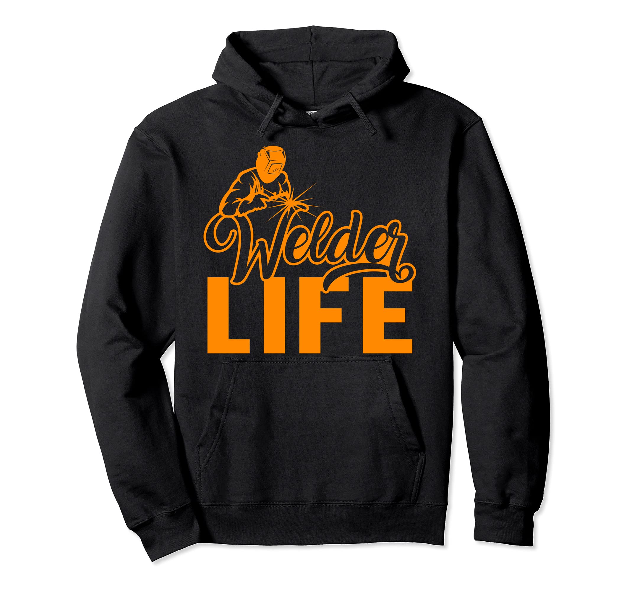 Welder Life Engineer Engineering Fabrication Welding Rod Pullover Hoodie