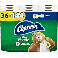 Charmin Ultra Gentle Toilet Paper, 36 Mega Rolls = 144 Regular Rolls