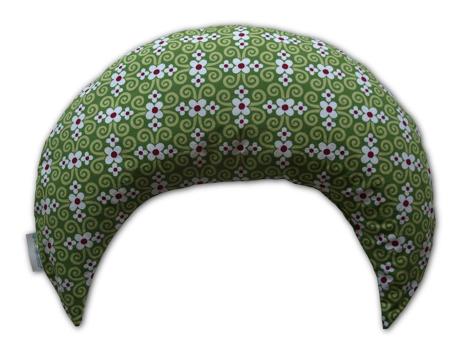 Amazon Com Eco Mama Organic Buckwheat Hull Nursing Pillow
