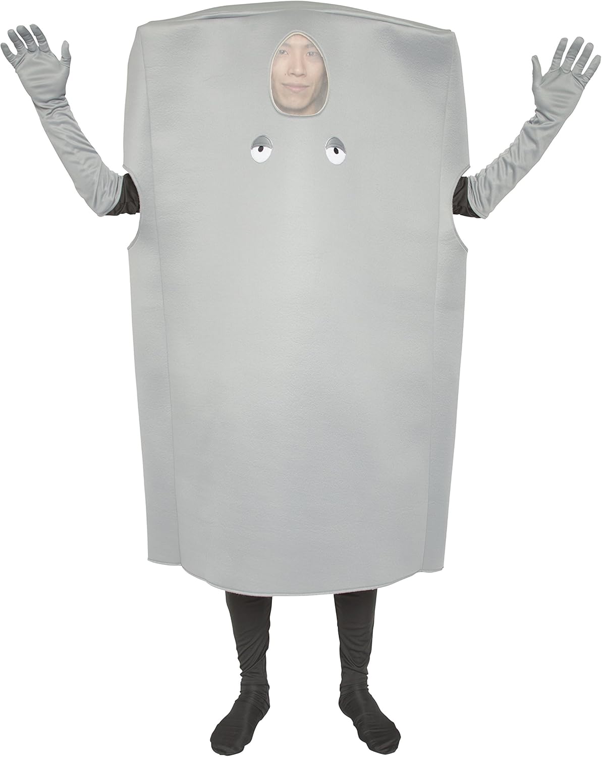 Party City ゲゲゲの鬼太郎公式 コスプレ ぬりかべ着ぐるみ ユニセックス グレー おもちゃ おもちゃ Amazon