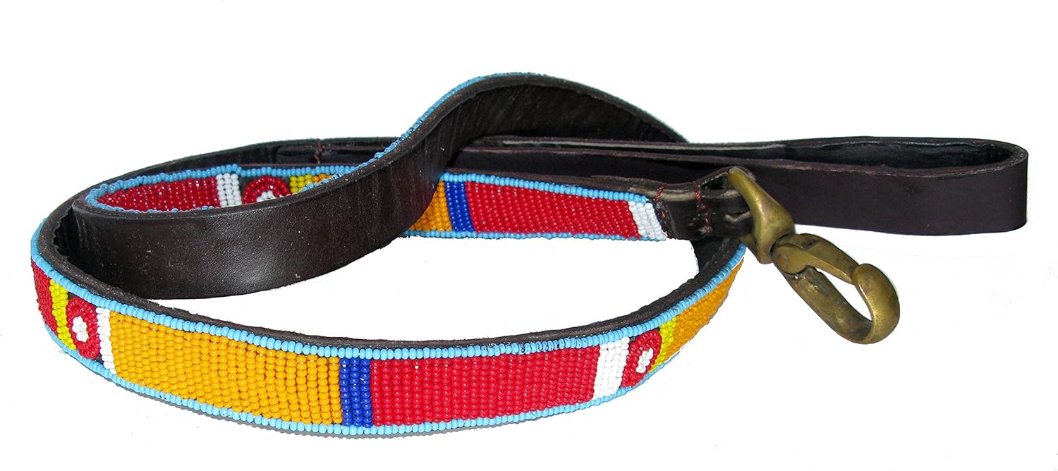 beaded dog leads