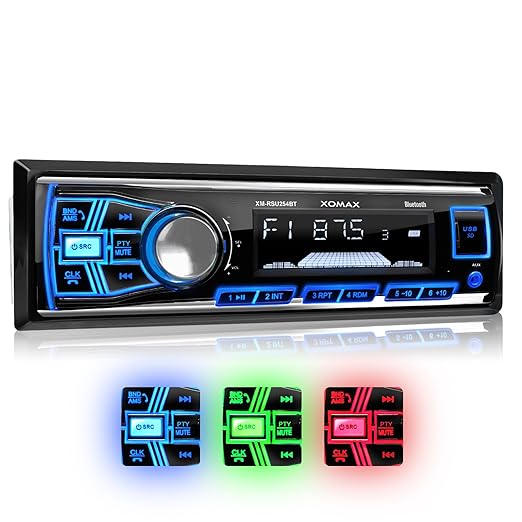 9 opinioni per XOMAX XM-RSU254BT Autoradio con bluetooth vivavoce e riproduzione musicale +