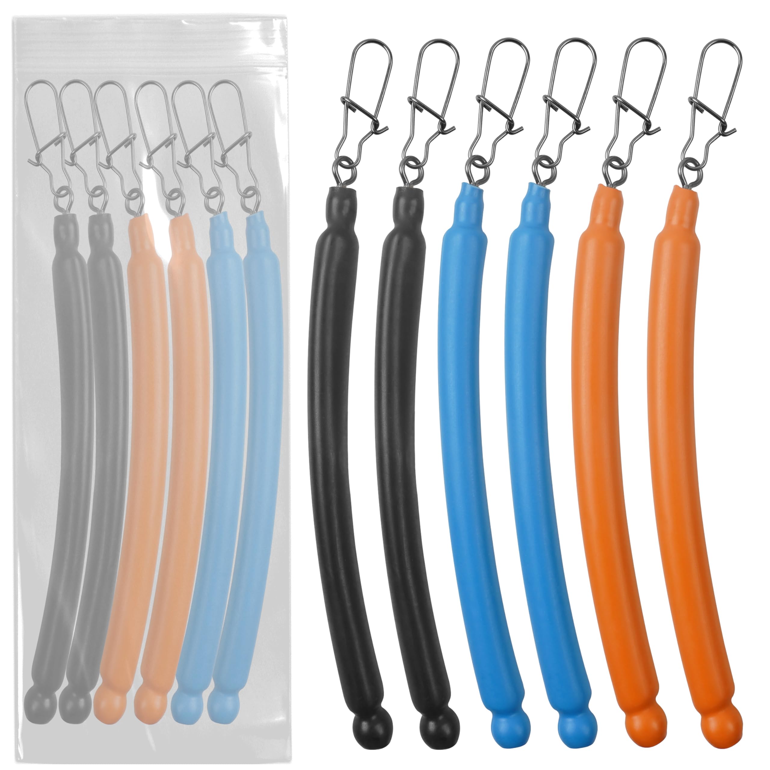 Photo 1 of Dragging Weights for Catfishing Tolling Drifting No Snag Sinkers Slip Stick Drag Weights Bottom Search Snagless Catfish Sinker Fishing Weights Catfishing Tackle Gear (3 Colors Mixed-6pcs, 2OZ)