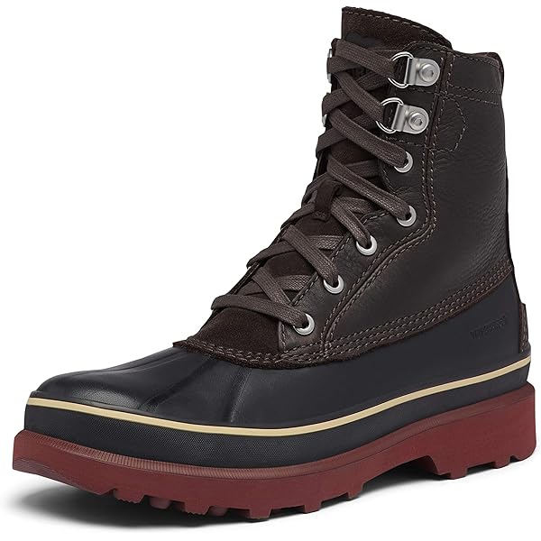 Amazon.com | Sorel Men's Cheyanne Lace Full Grain, Dark Mountain