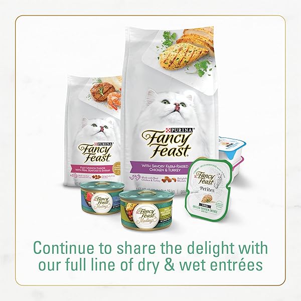 PURINA FANCY FEAST DRY CAT FOOD WITH OCEAN FISH AND SALMON – 3 LB. BAG