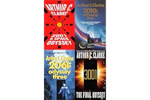 The Complete Arthur C. Clarke's Space Odyssey Series Books 1-4 (2001: A Space Odyssey, 2010: Odyssey two, 2061: Odyssey three