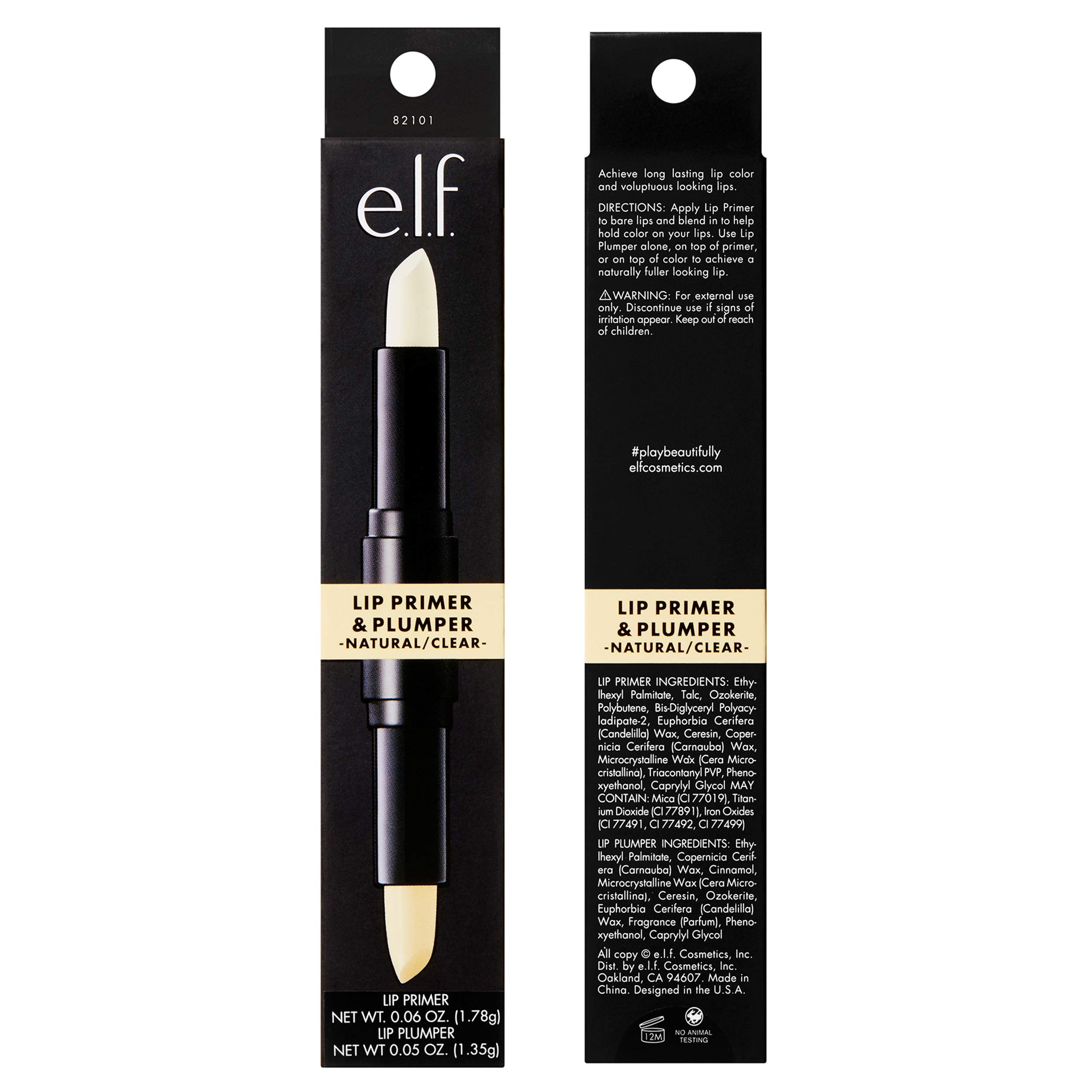 e.l.f. Lip Primer & Plumper, Dual Sided Treatment, 1.01 oz. Buy