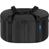 LASUK Portable Slow Cooker Travel Bag, Isulated Carrier Case Tote for 4-8 Quart Crock Carrier Compatible with Else Brands, In