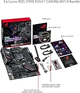 ASUS ROG STRIX B550-F GAMING WIFI II AMD AM4 ATX Motherboard PCIe 4.0 WiFi 6E view 6