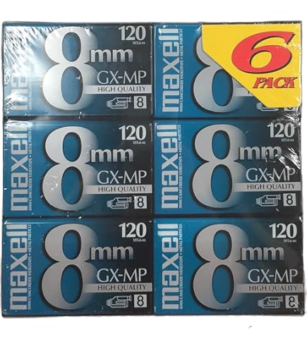 Amazon.com: Maxell GX-MP 120 Camcorder Tapes, 3 Pack : Electronics