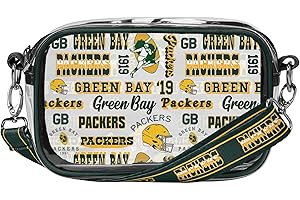 FOCO Arizona Cardinals NFL Repeat Retro Print Clear Crossbody Bag