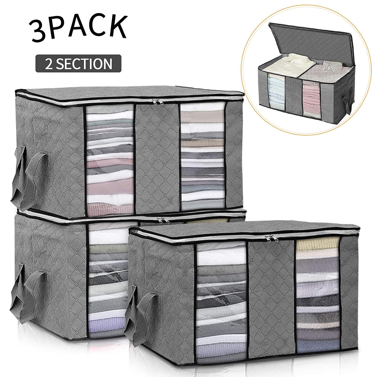 Faltbar Großes Haus Schrank Aufbewahrungstasche Organizer Kiste Boxen