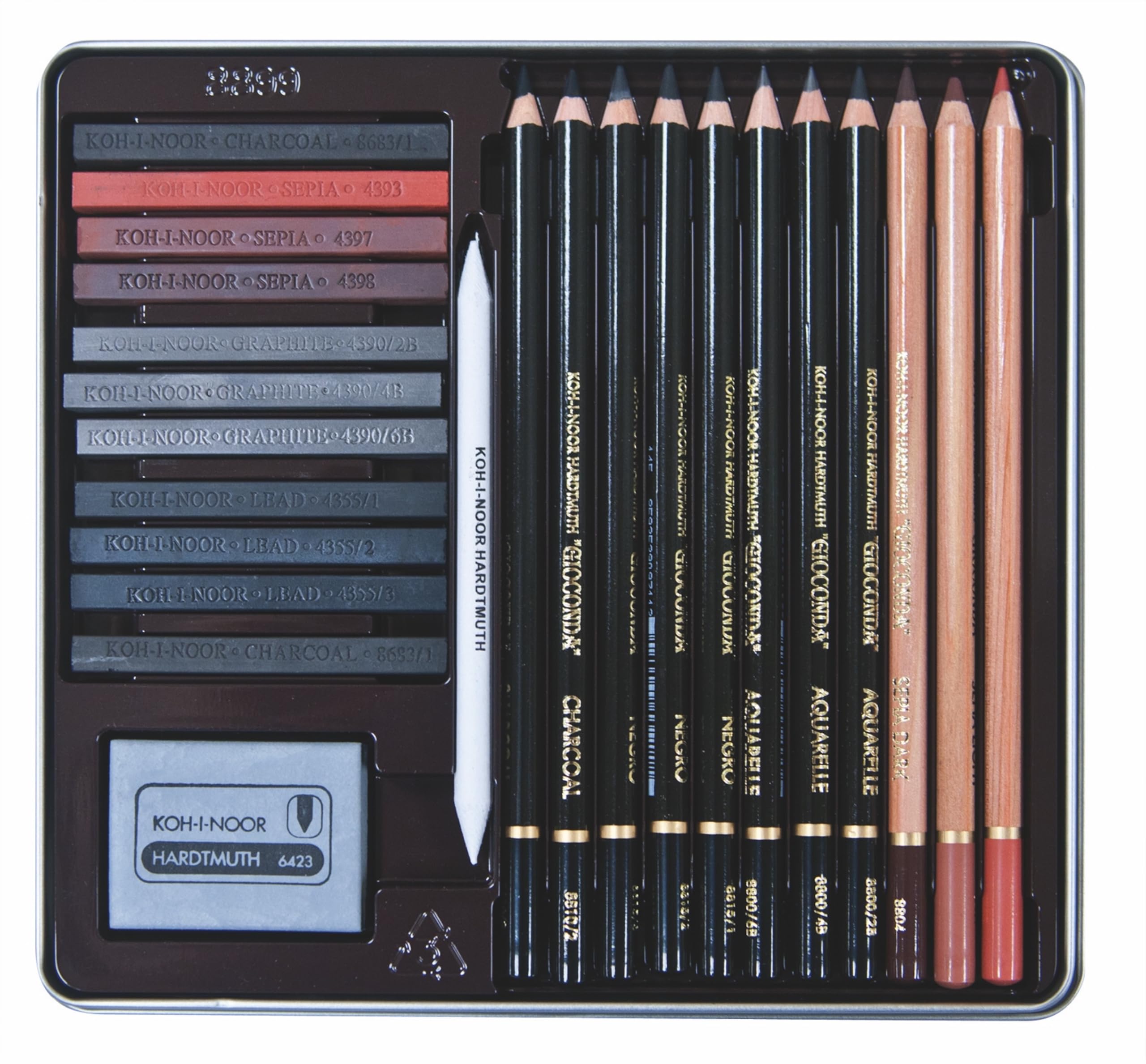 Koh-I-Noor - H8899 - COLLEGE ART SET PENCIL GIOCONDA(11)