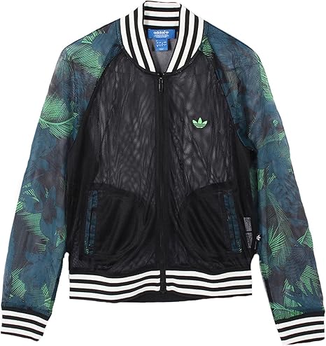 adidas mesh jacket black