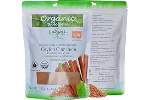 Certified Organic 152g/5.42oz Pure Ceylon/True Cinnamon Powder