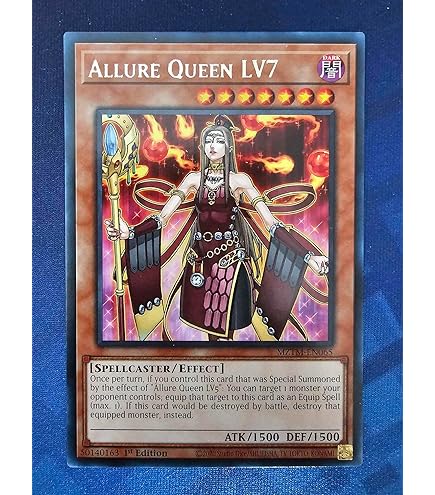 Amazon.com: Allure Queen LV3 - MZTM-EN063 - Maze of The Master - Rare :  Toys & Games