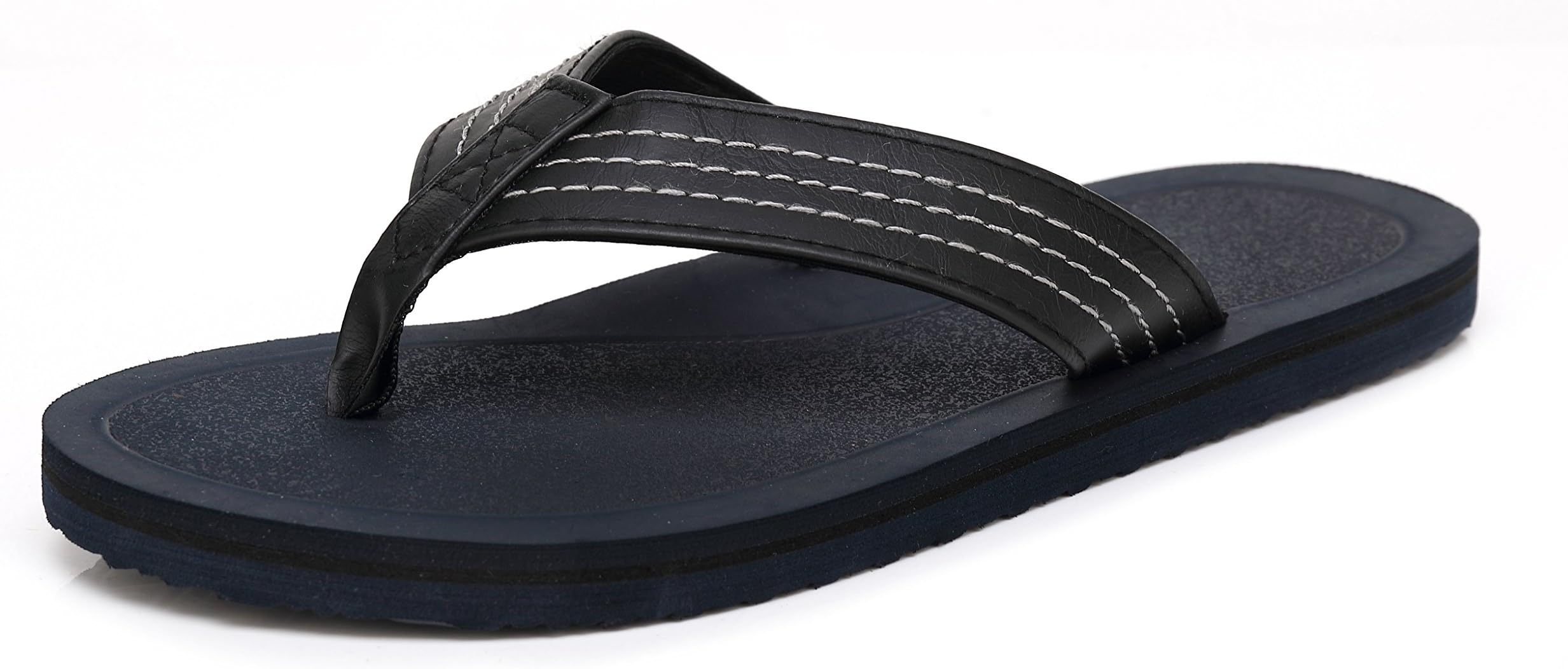 OSHOW Men's Flip Flops, Indoor Outdoor Sandals, Comfortable Non-Slip Summer Beach Slipper