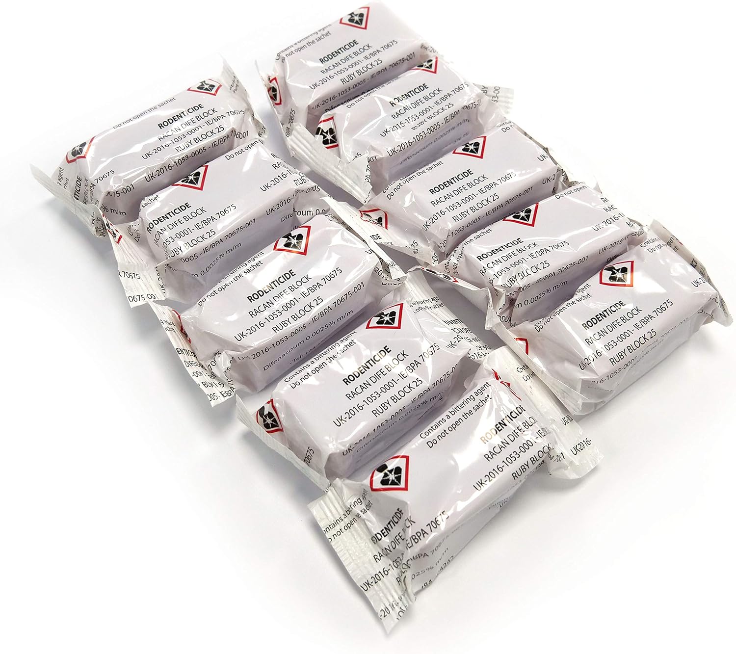 CritterKill Rat & Mouse Killer Poison Blocks 300g - Rat and Mouse Poisoning Sachets - All Weather Block Bait (600g) - Image 3