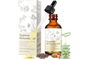 WHLH & WELL-BEING Cyperus Rotundus Oil for Hair Removal, 100% Pure Natural Oil for Skin & Hair Care, Supports Skin Moisture, Suitable for All Skin Types