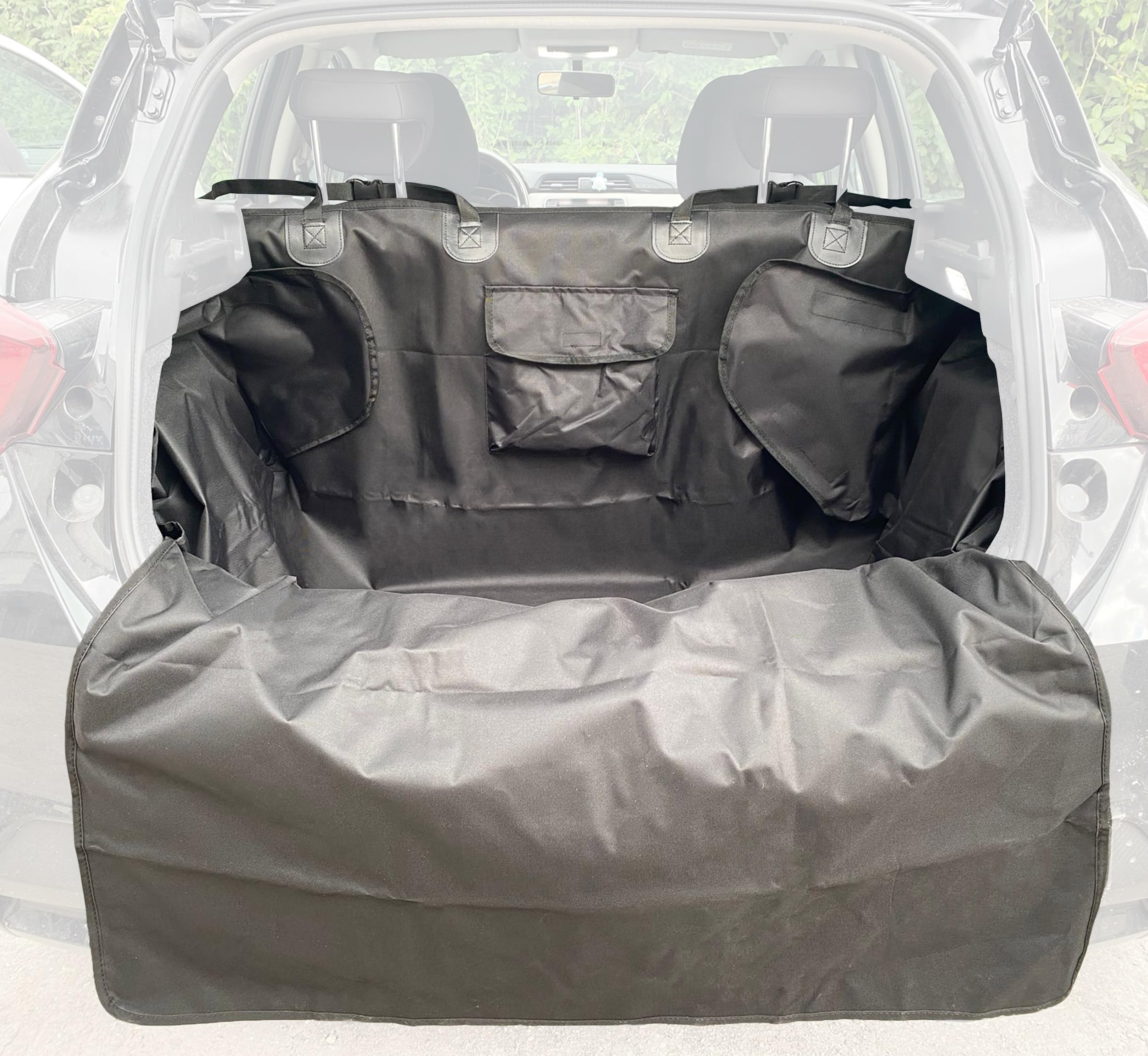 Auto Accessori Lupex - Car Cover for Dogs, Boot Protection, Universal Cover, Waterproof Pet Seat Cover - for Utility Sedan MPV and SUV