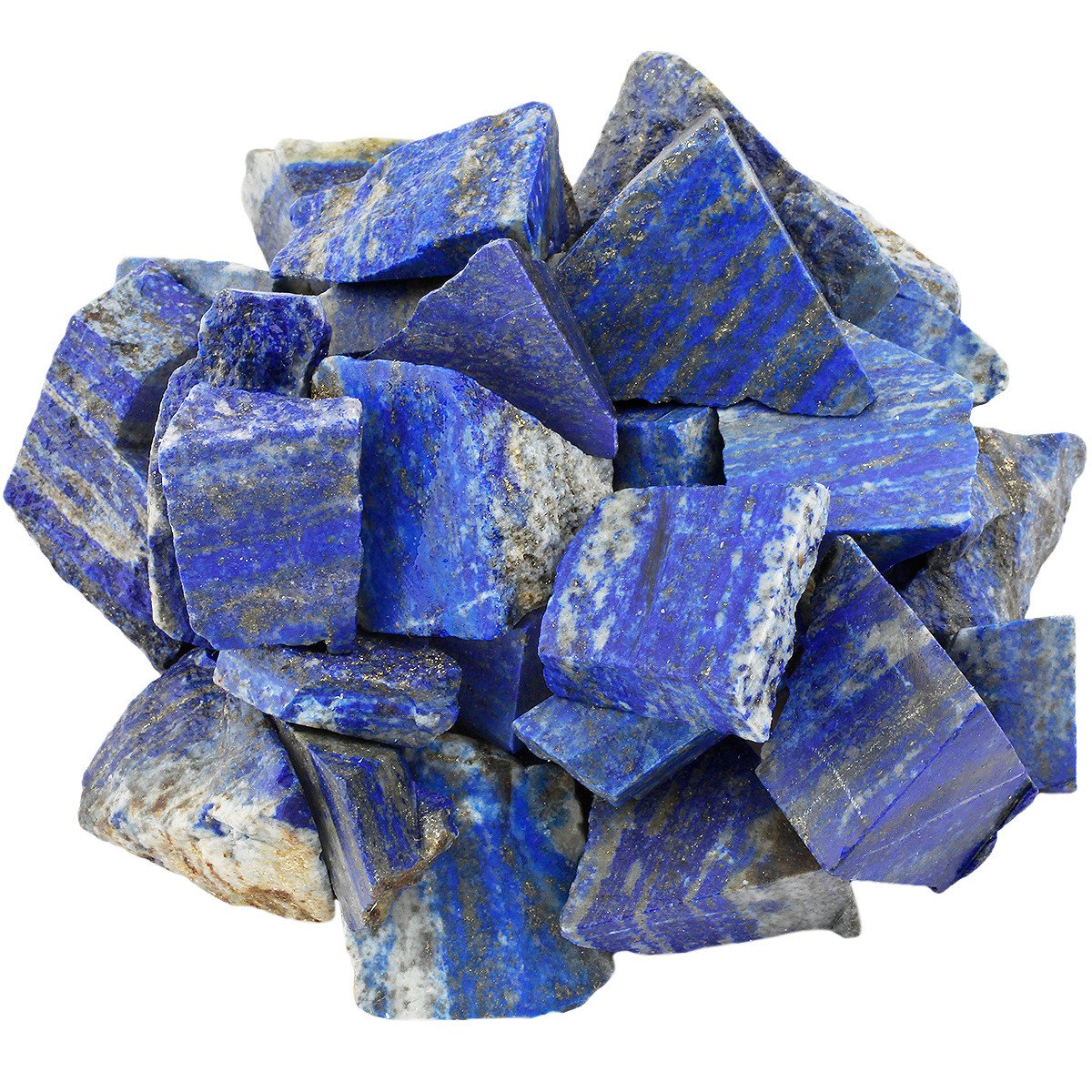 mookaitedecor 460 g Lapis Lazuli Raw Stones Gemstones Natural Crystals Stones for Aquarium Decoration Wicca & Reiki Healing Stones