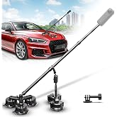 Insta 360 Car Mount Kit, 5 in 1 Suction Cup Camera Mount, 360 Camera Car Mount Kit, Compatible with GoPro, Insta 360 &amp; Smartphones, Extra Strong Hold &amp; Invisible Selfie Stick