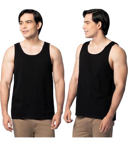 Amazon.com: Fruit of the Loom Mens 5 oz 100% Heavy Cotton HD? Tank