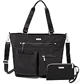 Baggallini Any Day Tote with RFID Phone Wristlet