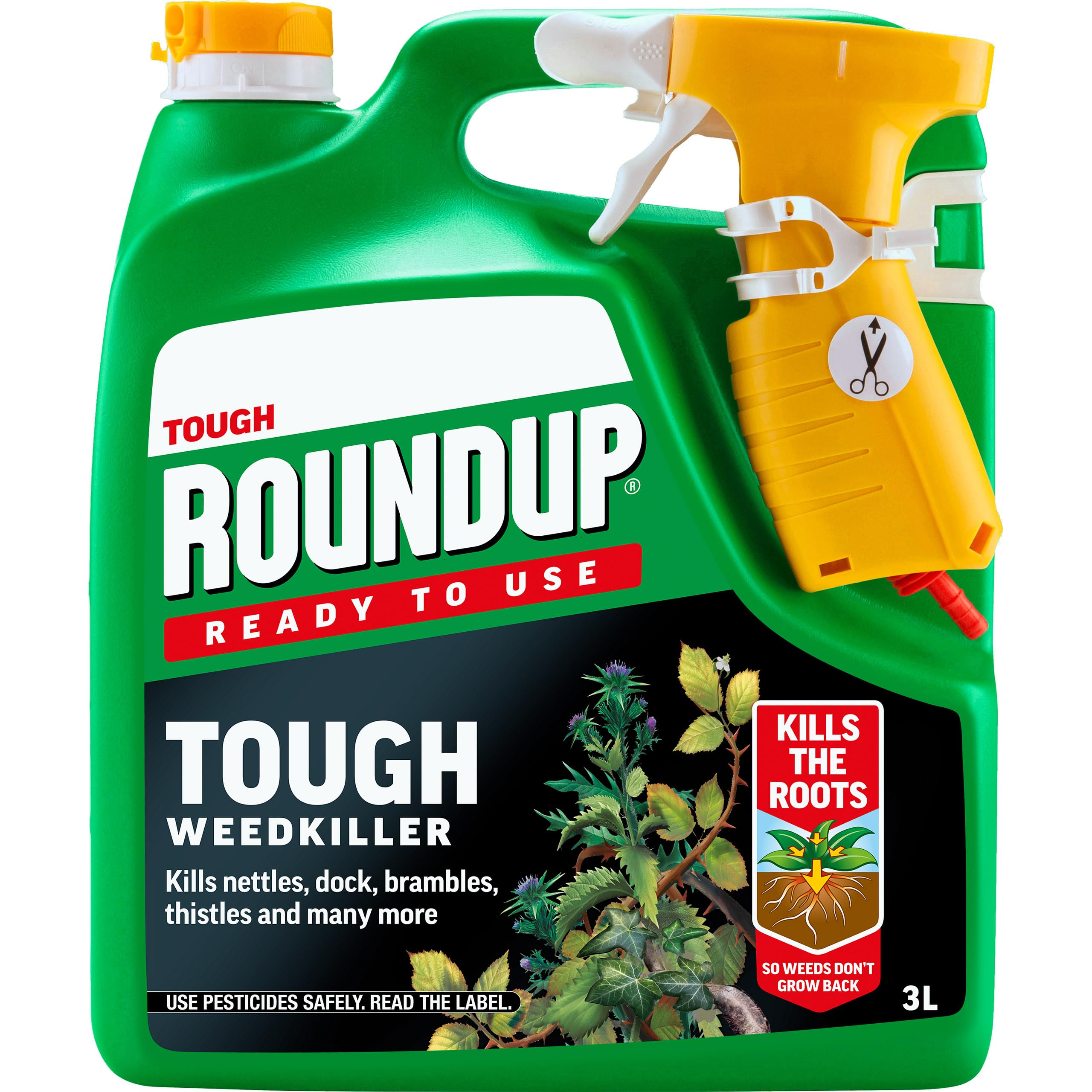Roundup 3L XL Tough and Deep Root Weedkiller
