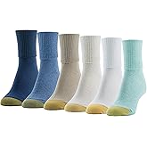 GOLDTOE Women's Classic Turn Cuff Socks (Multipairs)