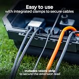 Masterplug Collapsible Outdoor Electrical Box 4 Socket 8m Lead Weatherproof view 5