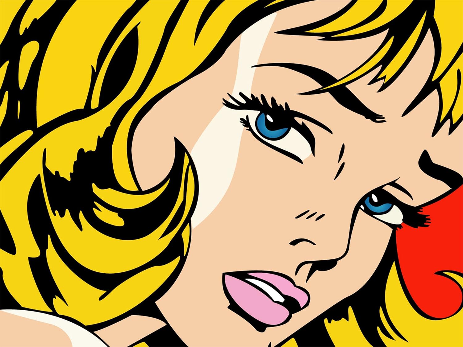 Amazon.de Pop Art Roy Lichtenstein, Retrostil, Nachdruck, A3, Poster/Druck, Fotopapier (260 Amazon.de Pop Art Roy Lichtenstein, Retrostil, Nachdruck, A3, Poster/Druck, Fotopapier (260